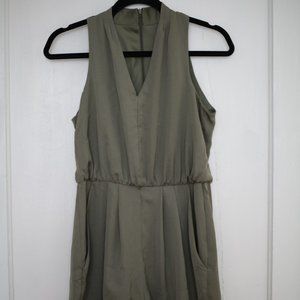 Calvin Klein Olive Romper